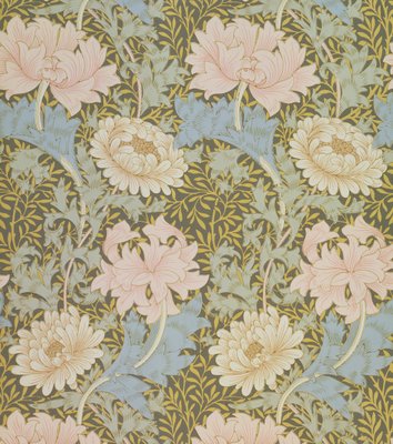 Carta da parati &Chrysanthemum&, 1876 (carta da parati)